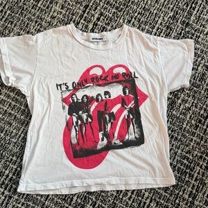Rolling Stones White Graphic T-Shirt
